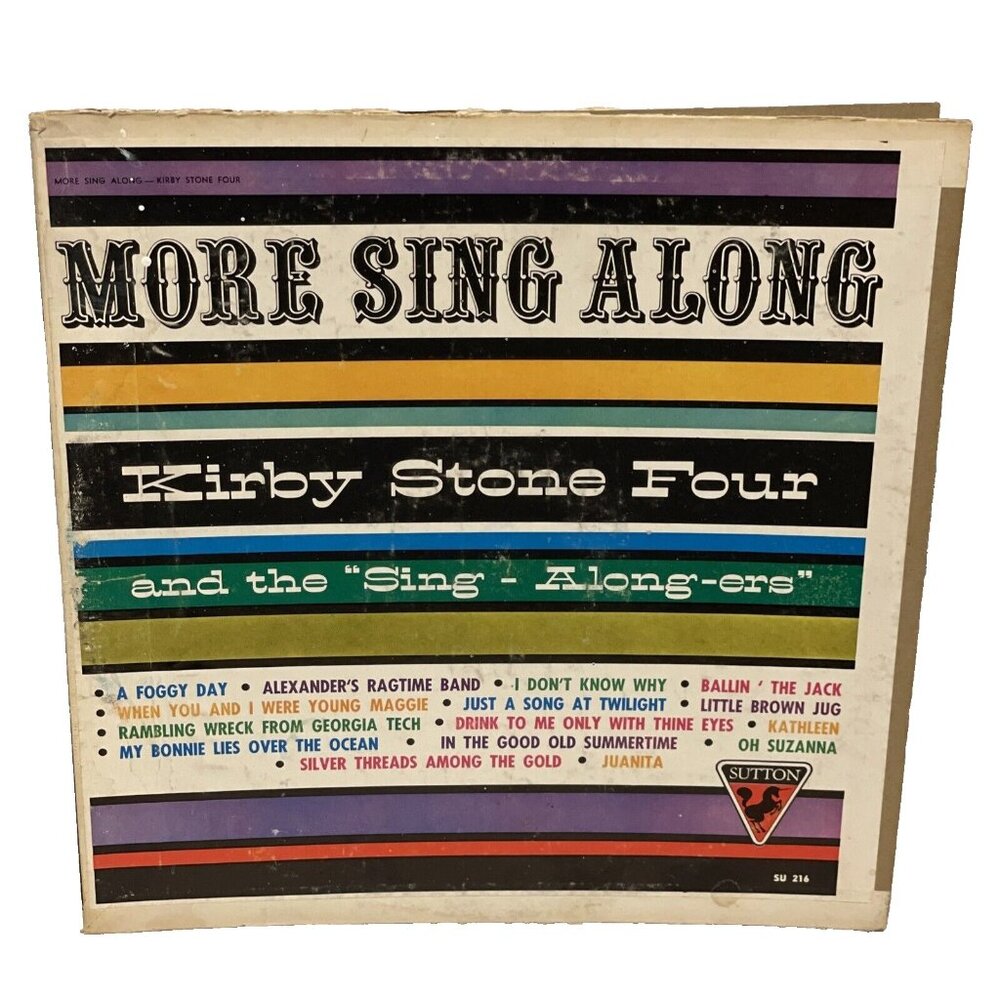 Kirby Stone Four The Sing-Along-ers More Sing Along (Vinyl) Sutton SU 216 Good